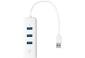 TP-LINK UE330 - Hub und Adapter USB zu Gigabit Ethernet (Weiss)